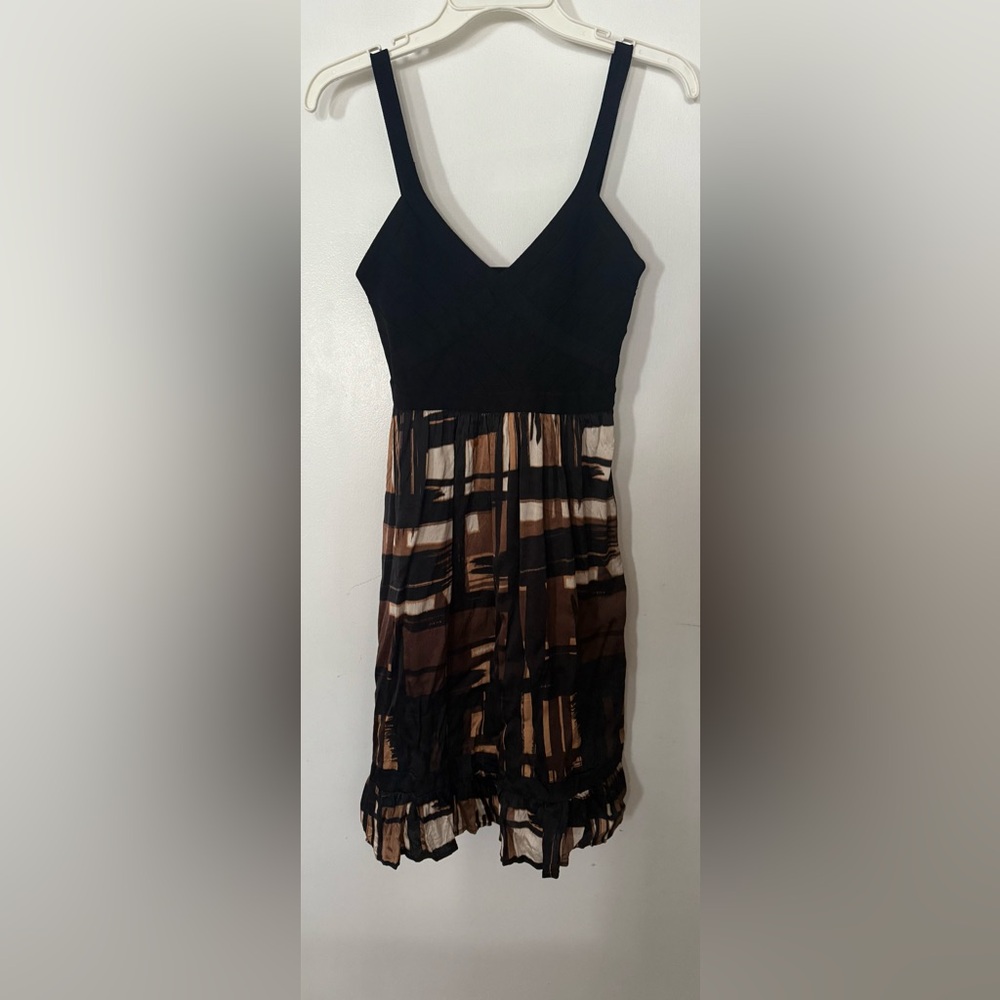 💕Bebe Silk/Spandex Dress💕